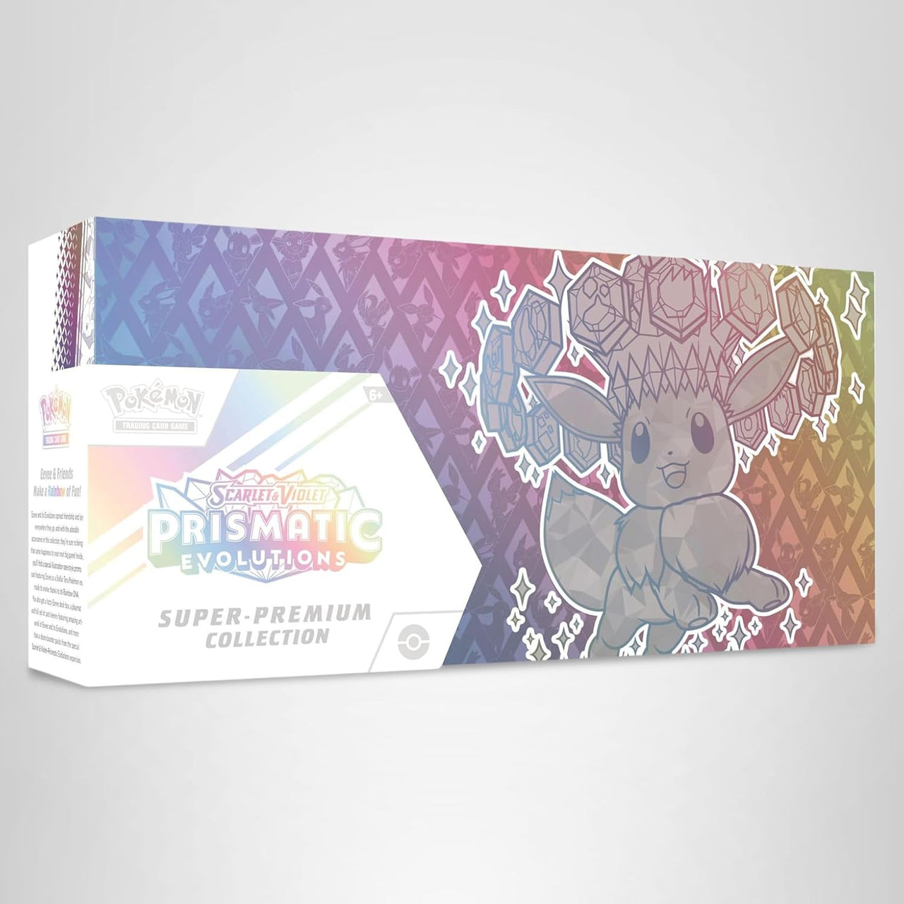Pokémon TCG Prismatic Evolutions Super-Premium Collection Box Front View