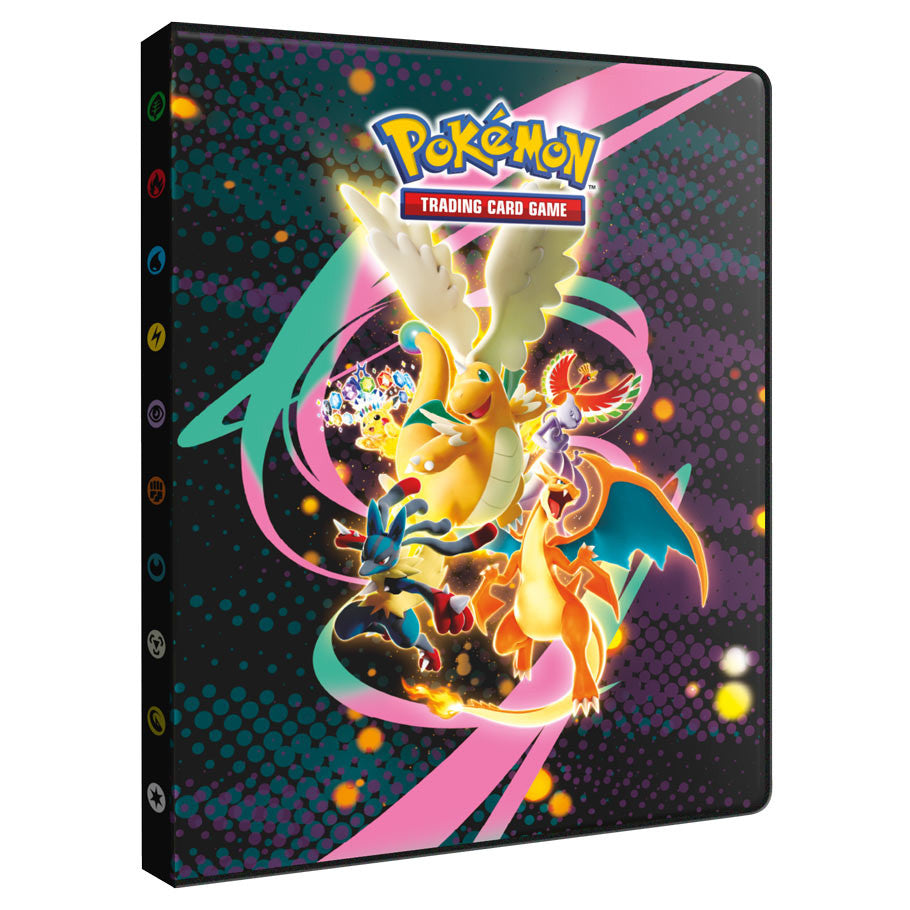 Ultra Pro Pokémon Ascended Heroes 9-Pocket Portfolio Binder with trading card sleeves for organizing and protecting collectible cards.