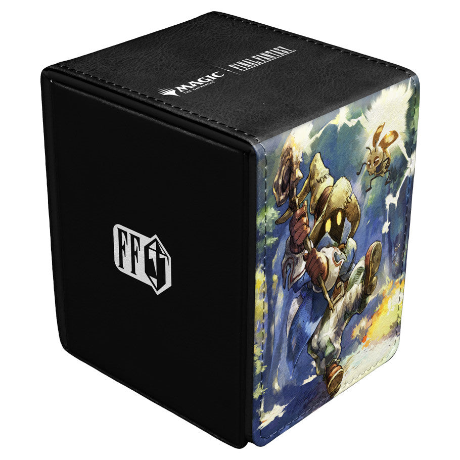 Ultra Pro Vivi Ornitier Alcove deck box for Magic the Gathering Final Fantasy trading cards, with intricate character artwork.