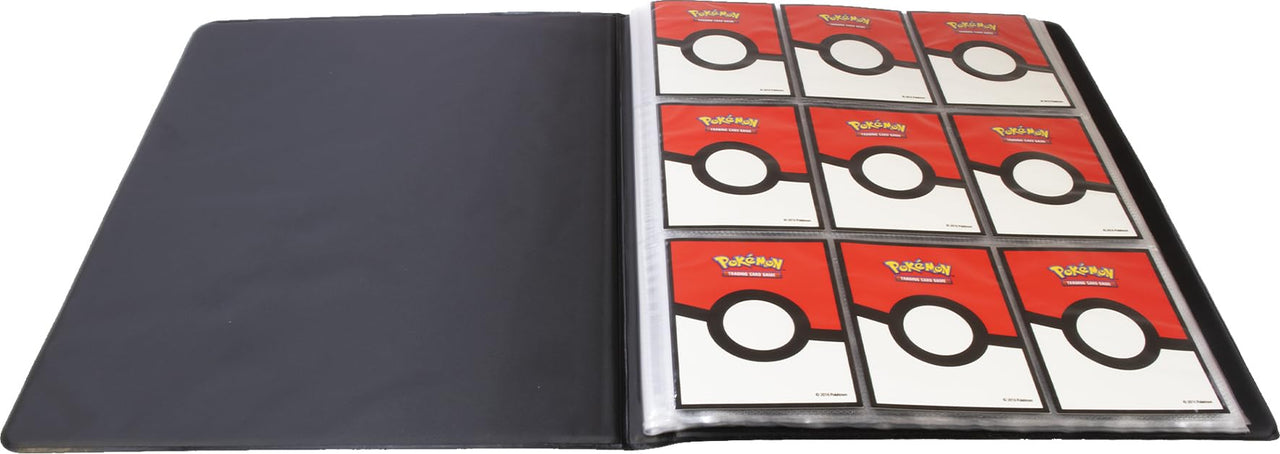 Ultra PRO Pokémon Mega Evolution portfolio binder with Mega Zygarde and Mega Clefable designs, holds 252 standard size trading cards.
