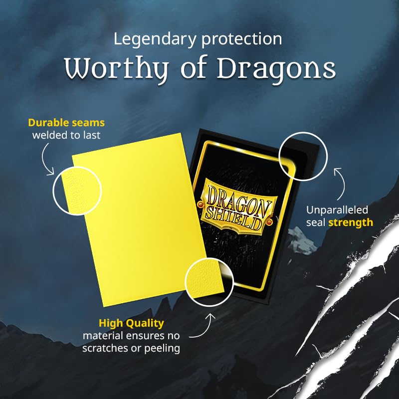 Dragon Shield Matte Dual Japanese size trading card sleeves, 60 count, smooth, tough premium sleeves for Yu-Gi-Oh, Naruto, Cardfight, Vanguard