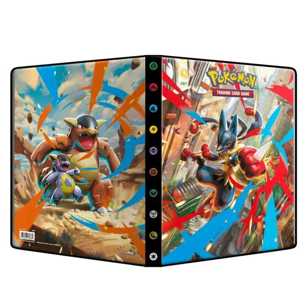 Ultra Pro Pokémon Mega Evolution card holder for 252 trading cards, designed for Pokémon and trading card game enthusiasts.
