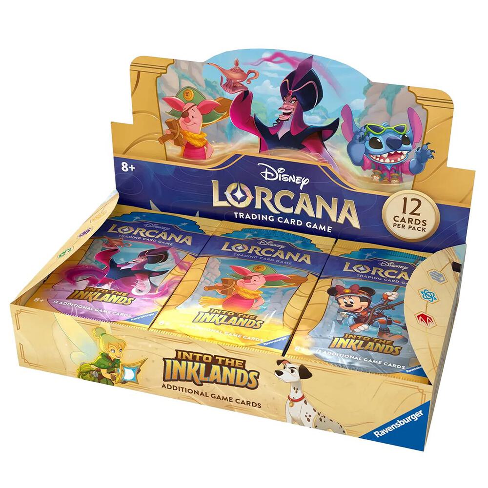 Disney Lorcana Into the Inklands Booster Display Box 24 Packs