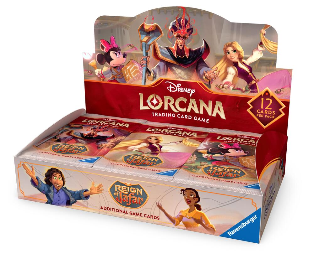Disney Lorcana Reign of Jafar Booster Display Box 24 Packs