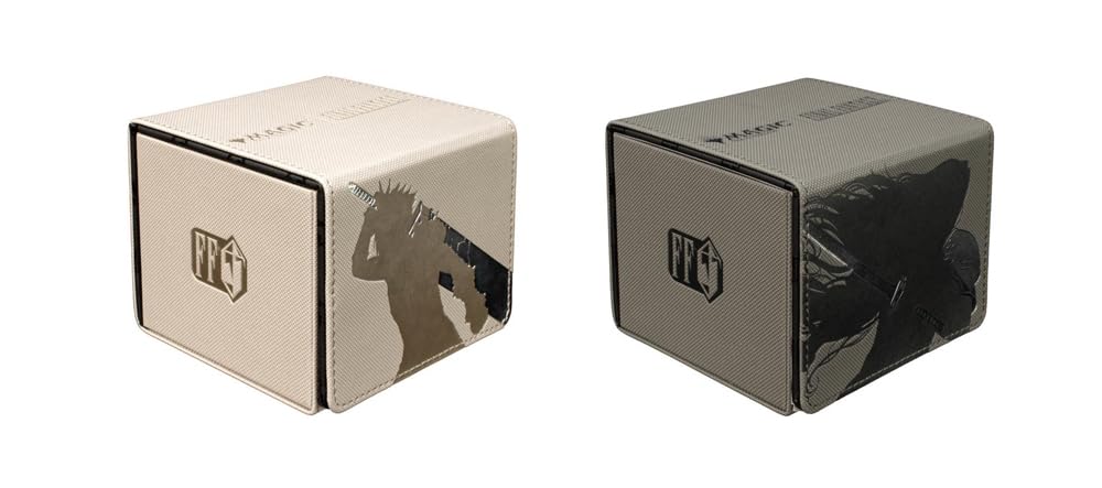 Ultra Pro Final Fantasy X Universes Beyond Cloud deck box for Magic: The Gathering, premium Alcove Edge storage case with artwork.