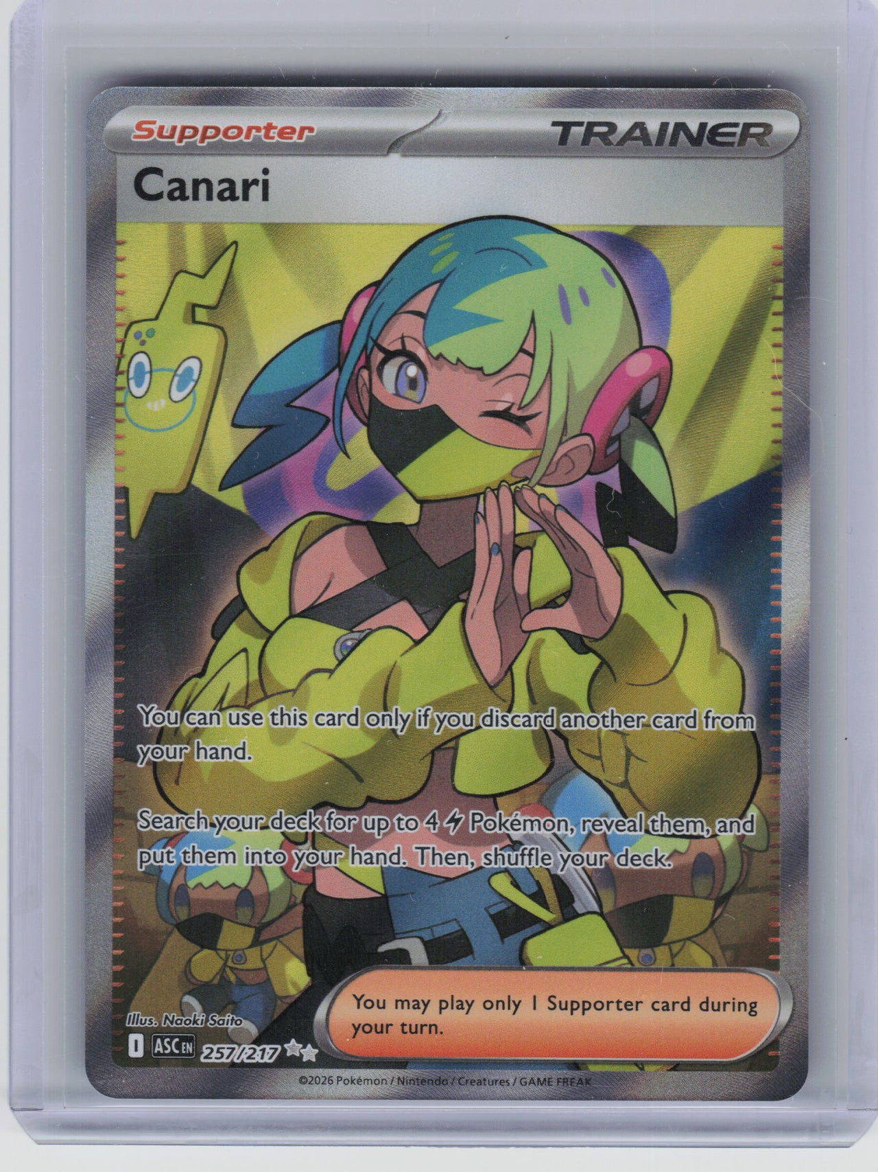 ME: Ascended Heroes #257/217 Canari