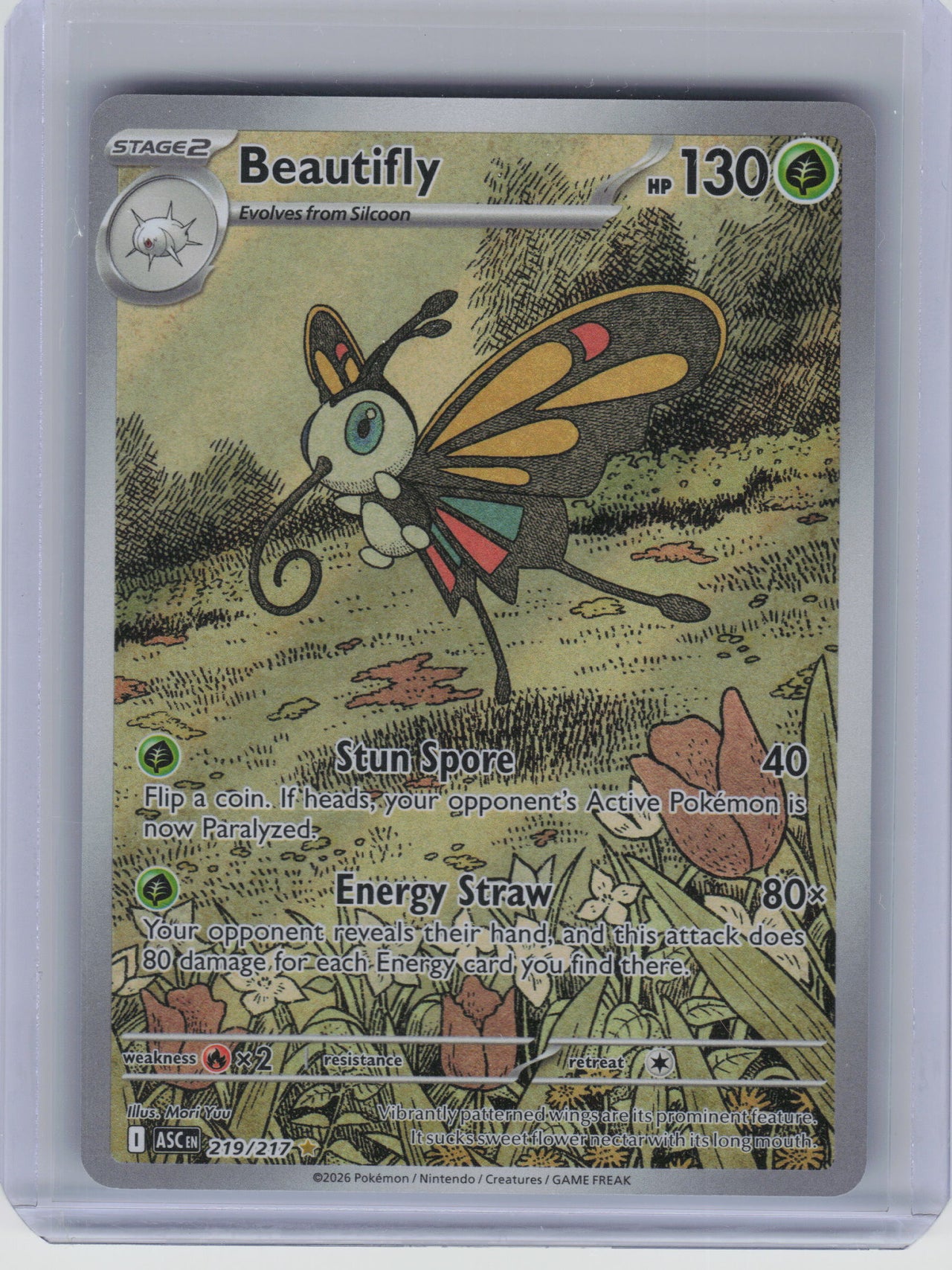 ME: Ascended Heroes #219/217 Beautifly