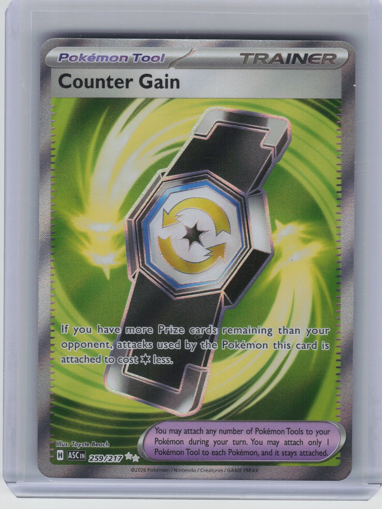 ME: Ascended Heroes #259/217 Counter Gain