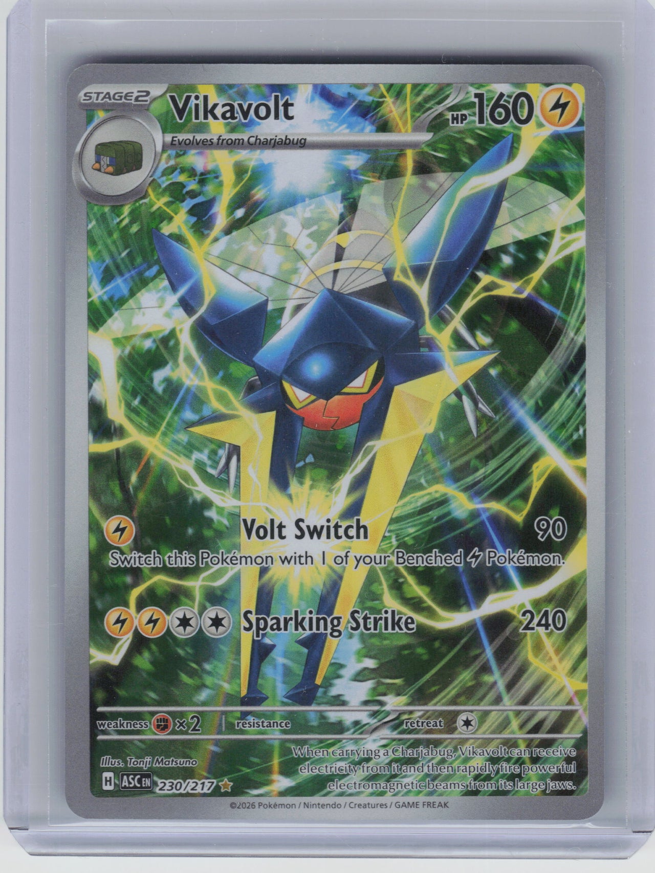 ME: Ascended Heroes #230/217 Vikavolt