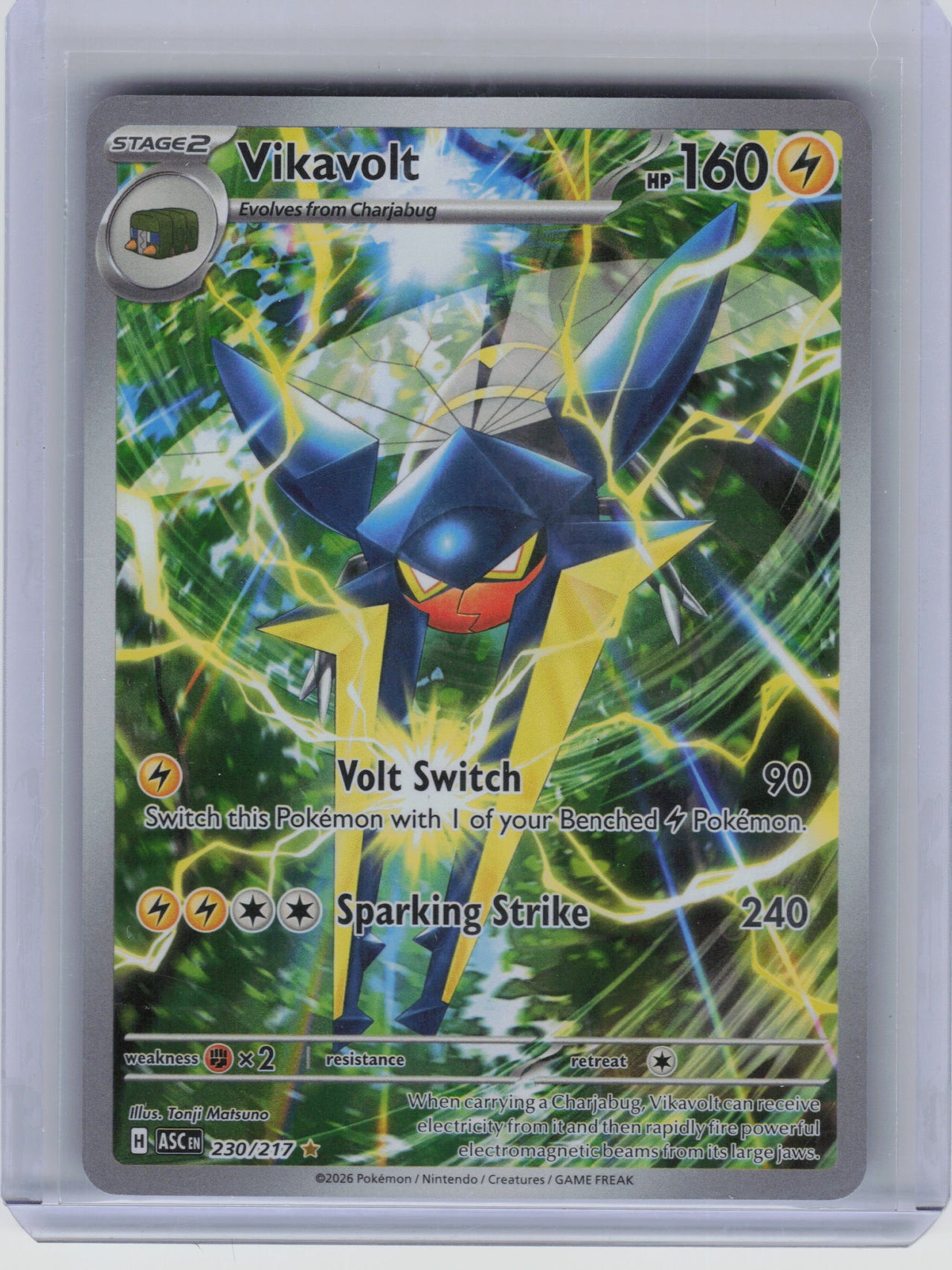 ME: Ascended Heroes #230/217 Vikavolt