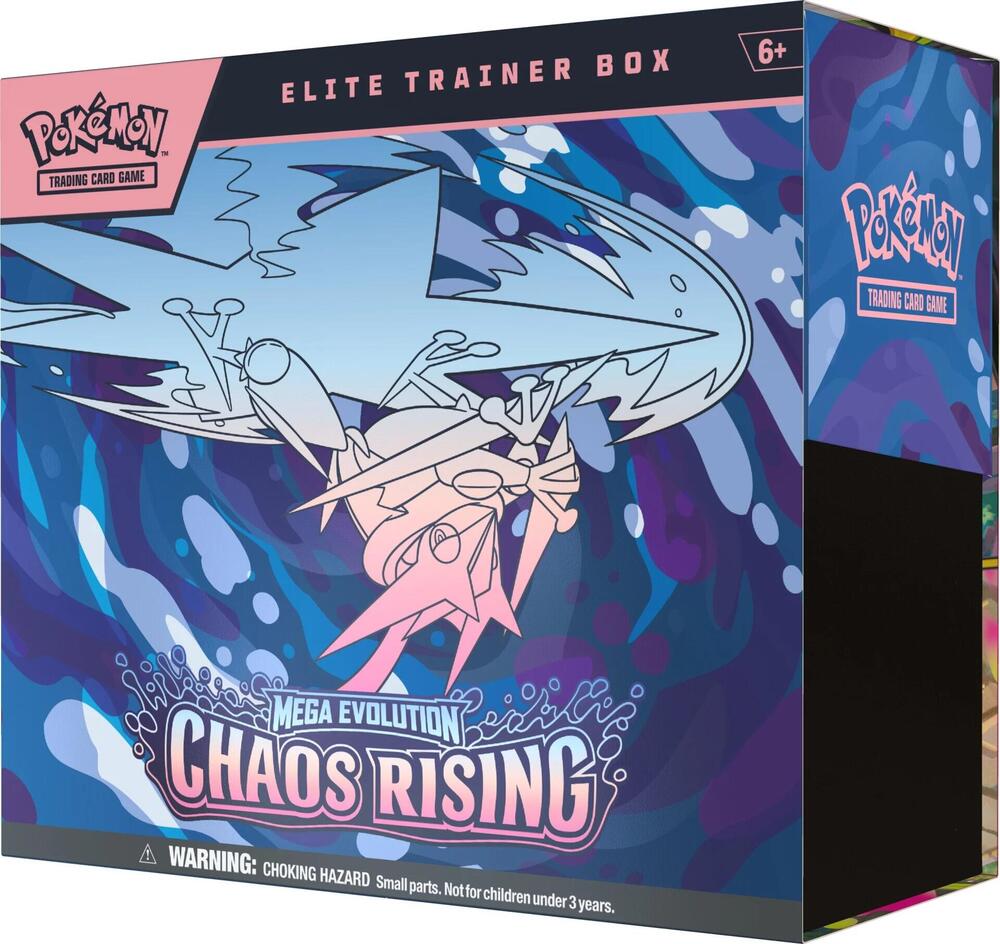 Pokémon TCG: Mega Evolution Chaos Rising Elite Trainer Box (ETB) | Sealed Booster Packs & Promo Card