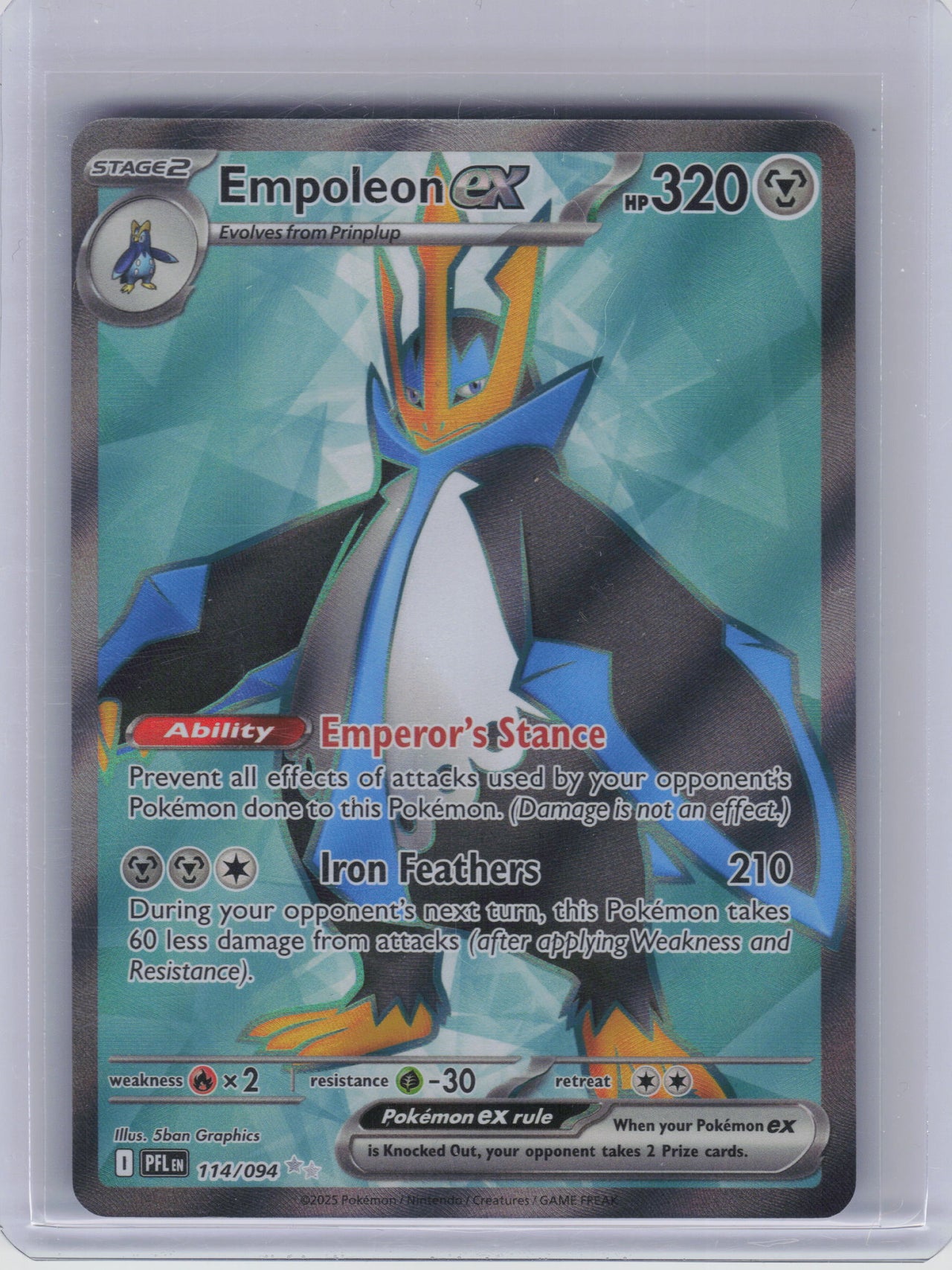 ME02: Phantasmal Flames #114/094 Empoleon ex