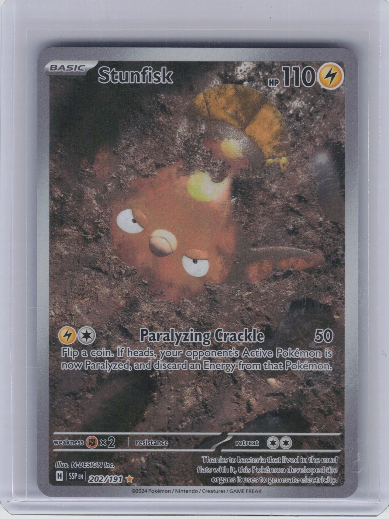 SV08: Surging Sparks #202/191 Stunfisk