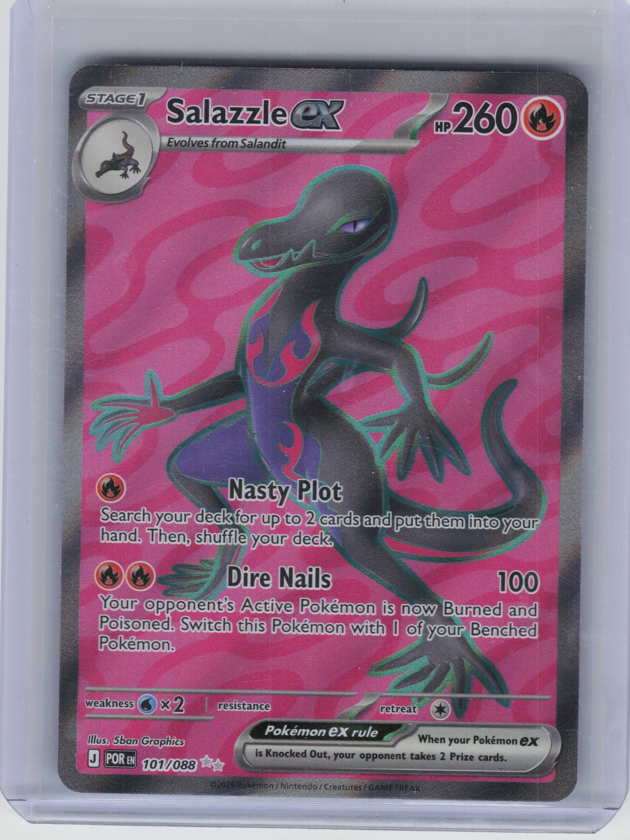 ME03: Perfect Order #101/088 Salazzle ex