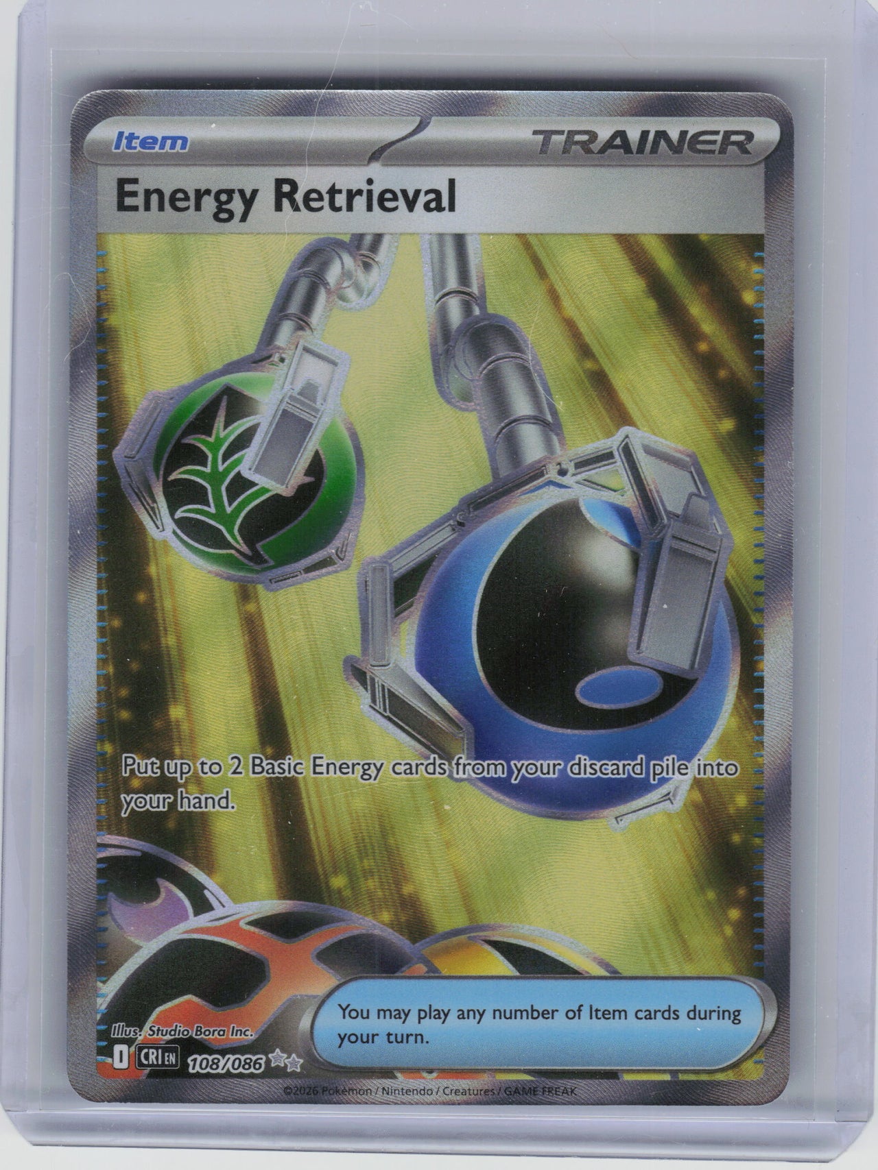 ME04: Chaos Rising #108/086 Energy Retrieval