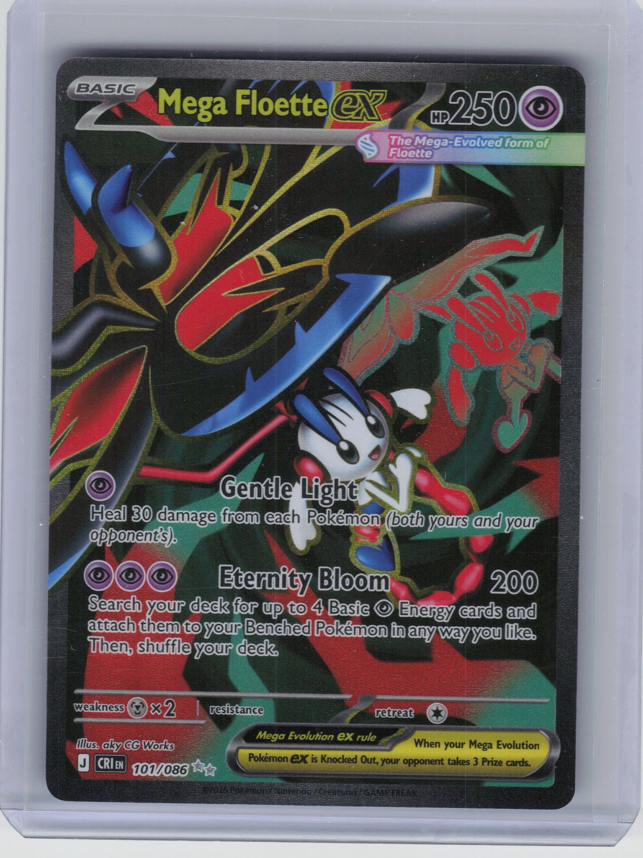ME04: Chaos Rising #101/086 Mega Floette ex
