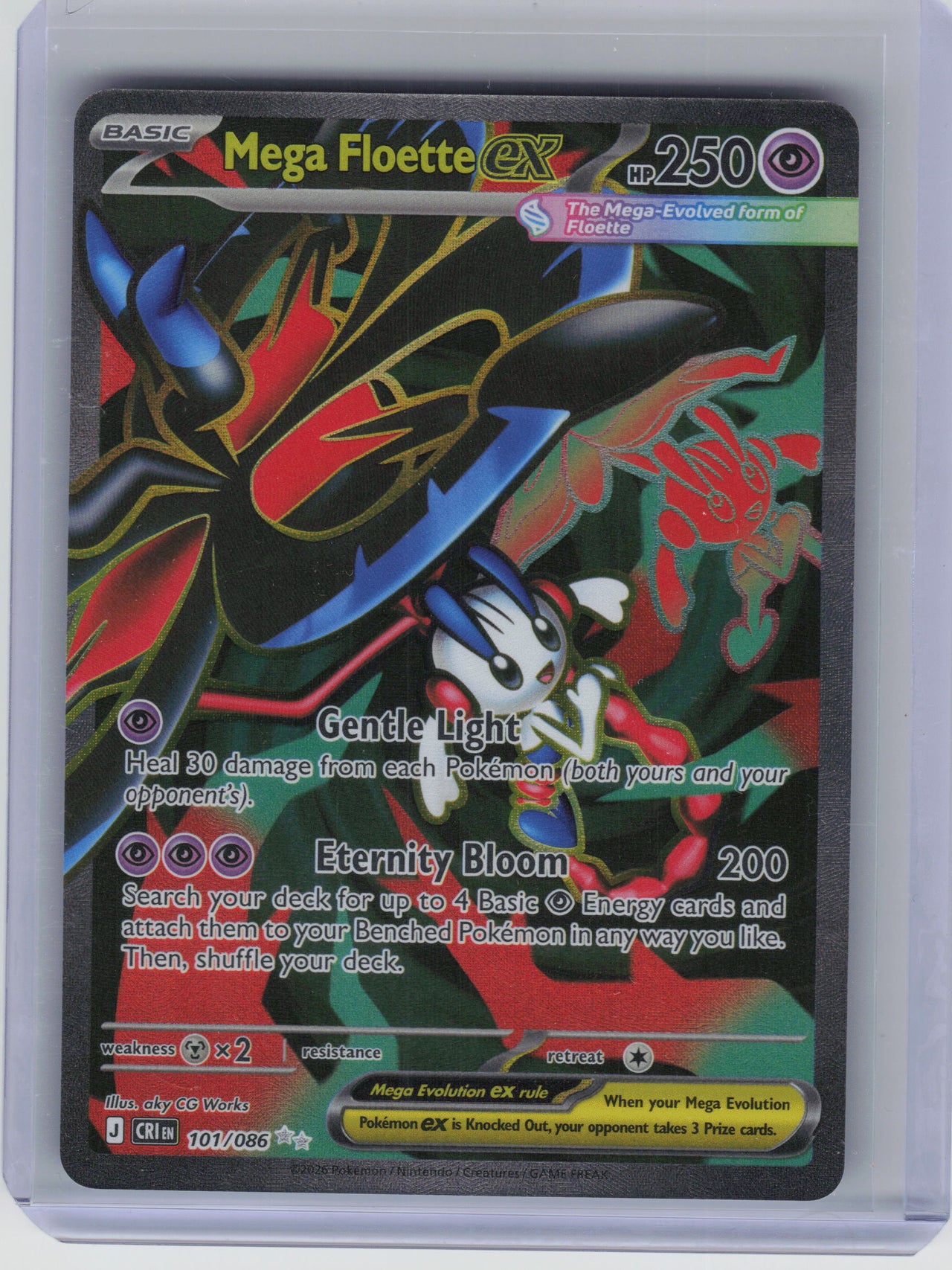 ME04: Chaos Rising #101/086 Mega Floette ex