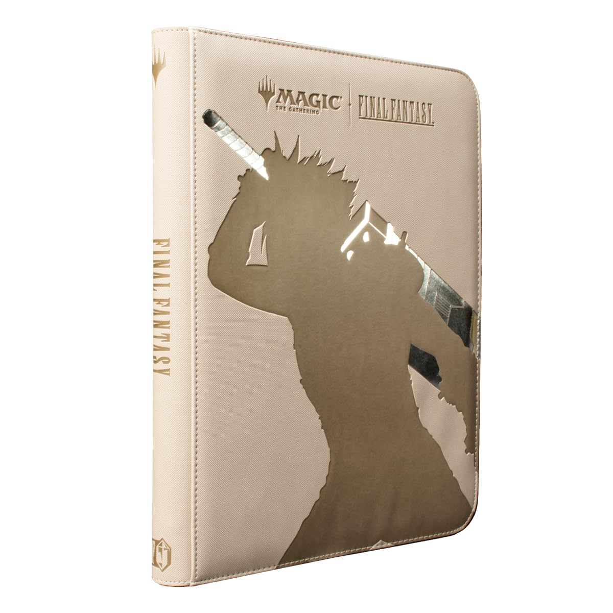 Ultra PRO Final Fantasy x Universes Beyond 9-Pocket Magic: The Gathering PRO-Binder with zippered cover and vibrant fantasy-themed design
