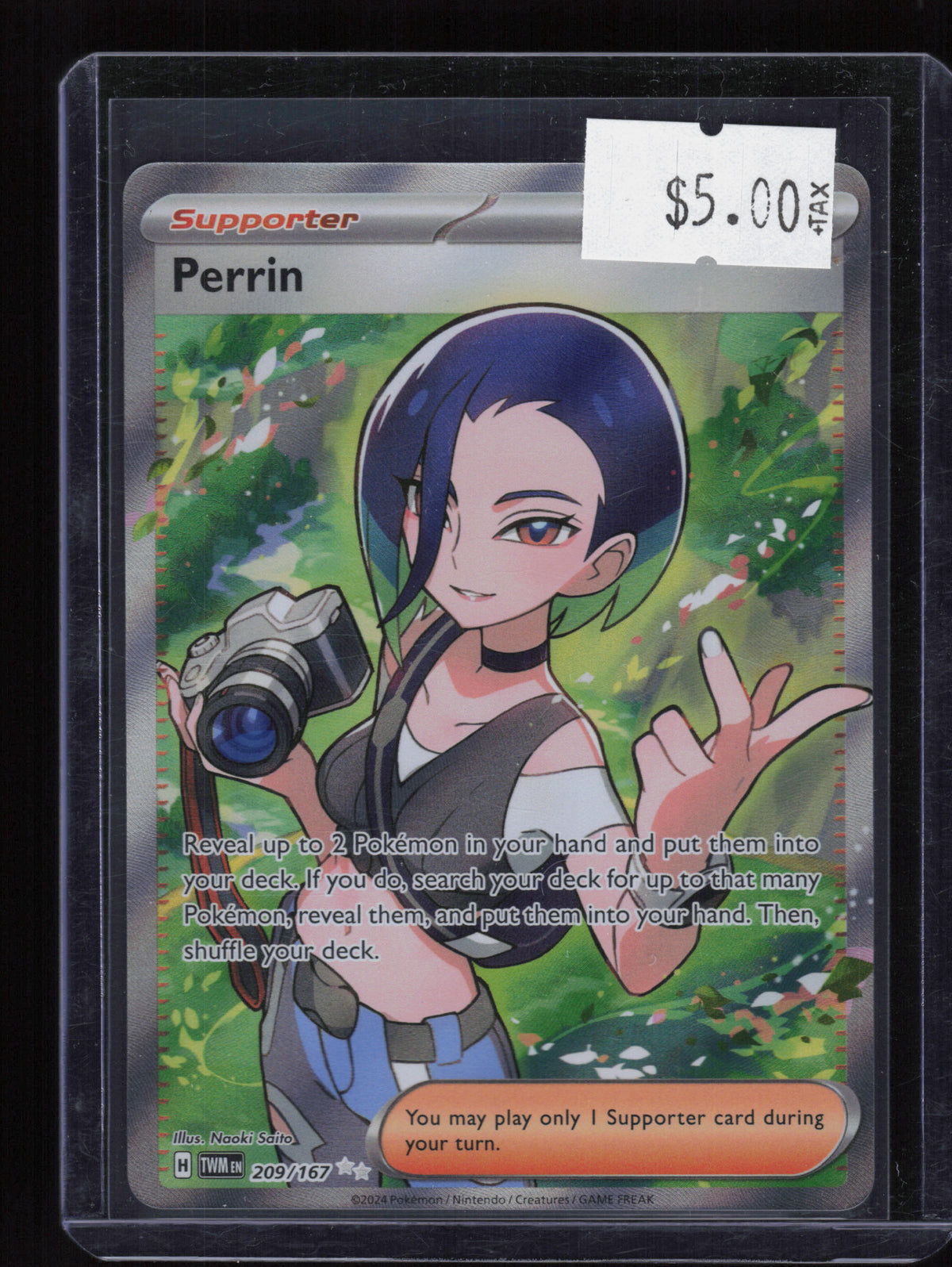 SV06: Twilight Masquerade #209/167 Perrin