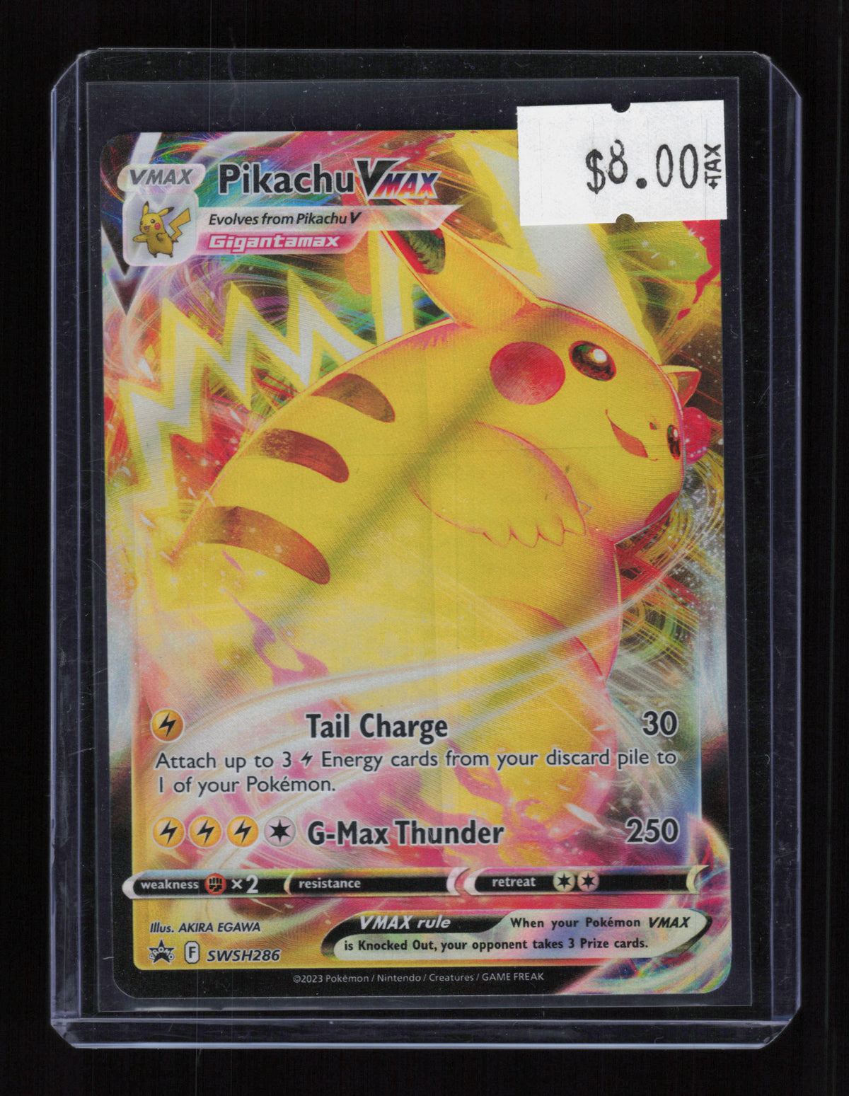 SWSH: Sword & Shield Promo Cards #SWSH286 Pikachu VMAX
