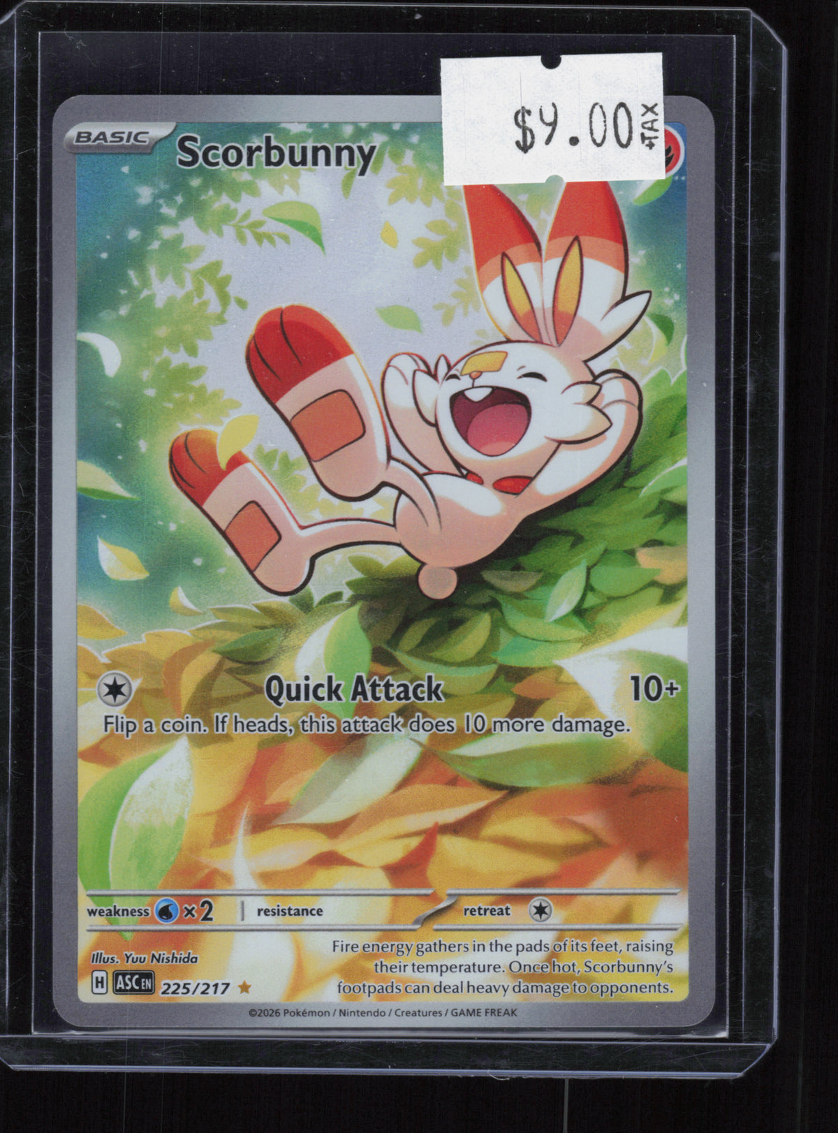ME: Ascended Heroes #225/217 Scorbunny