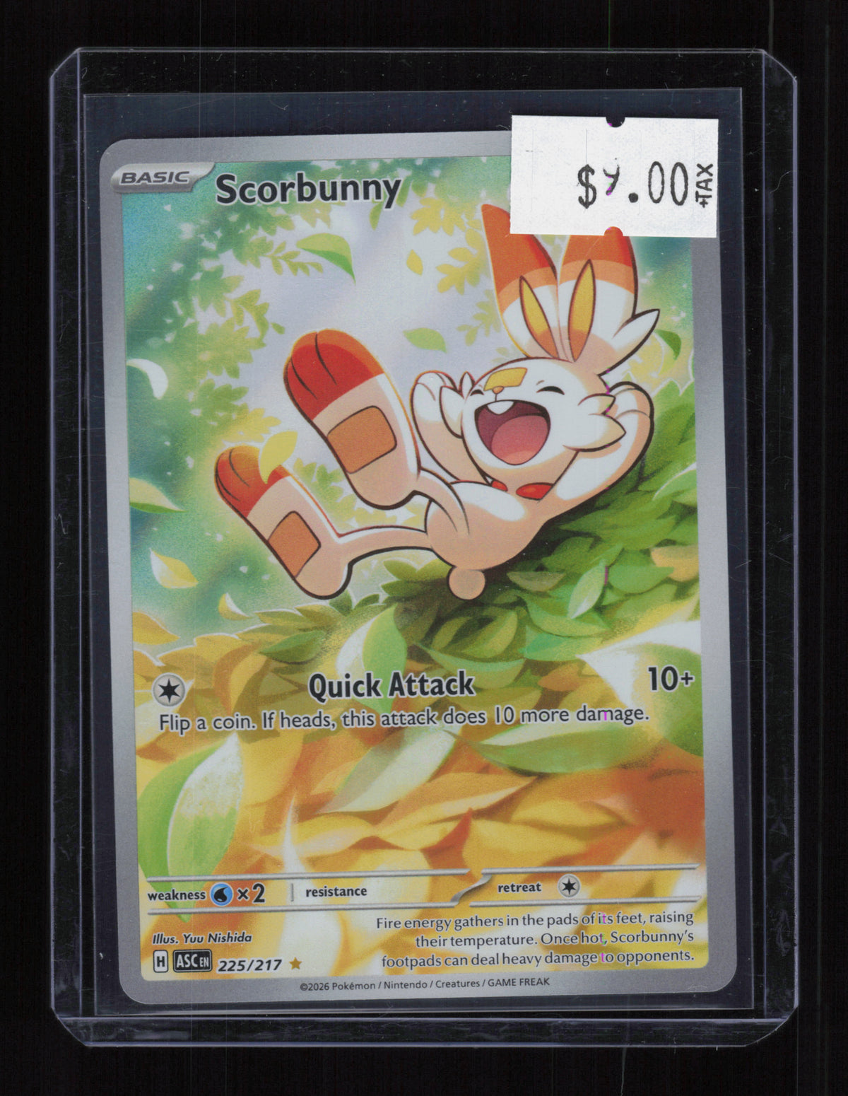 ME: Ascended Heroes #225/217 Scorbunny