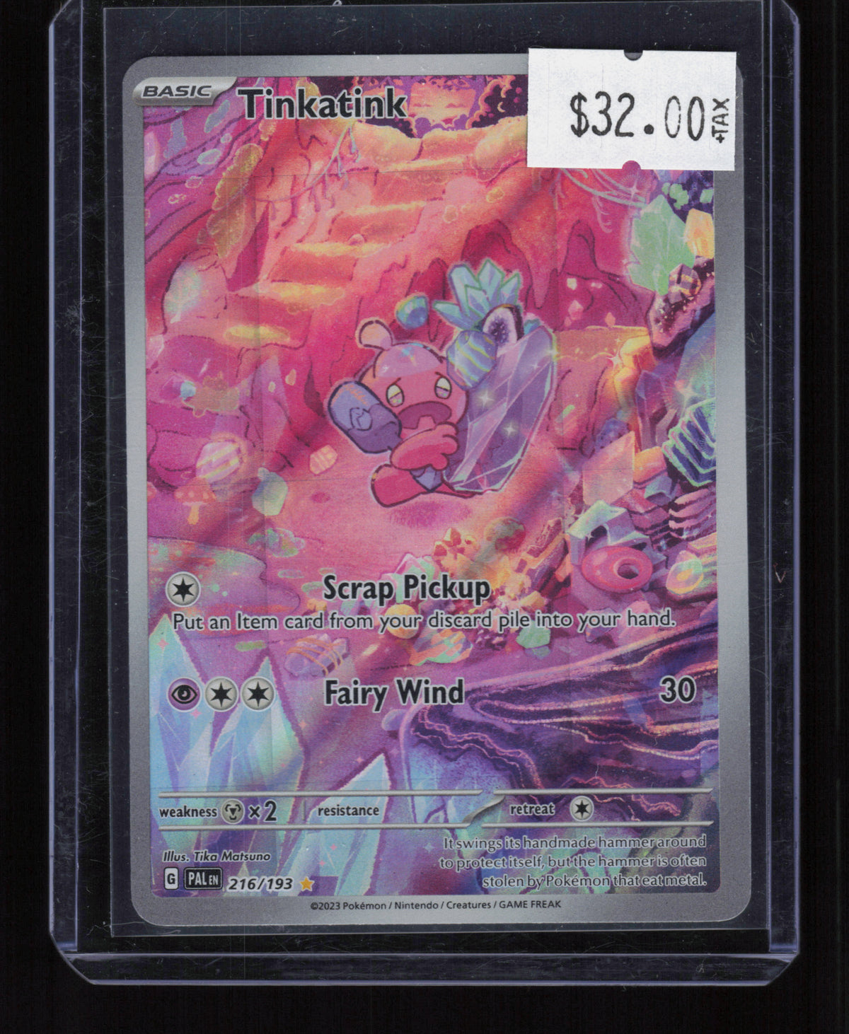 SV02: Paldea Evolved #216/193 Tinkatink