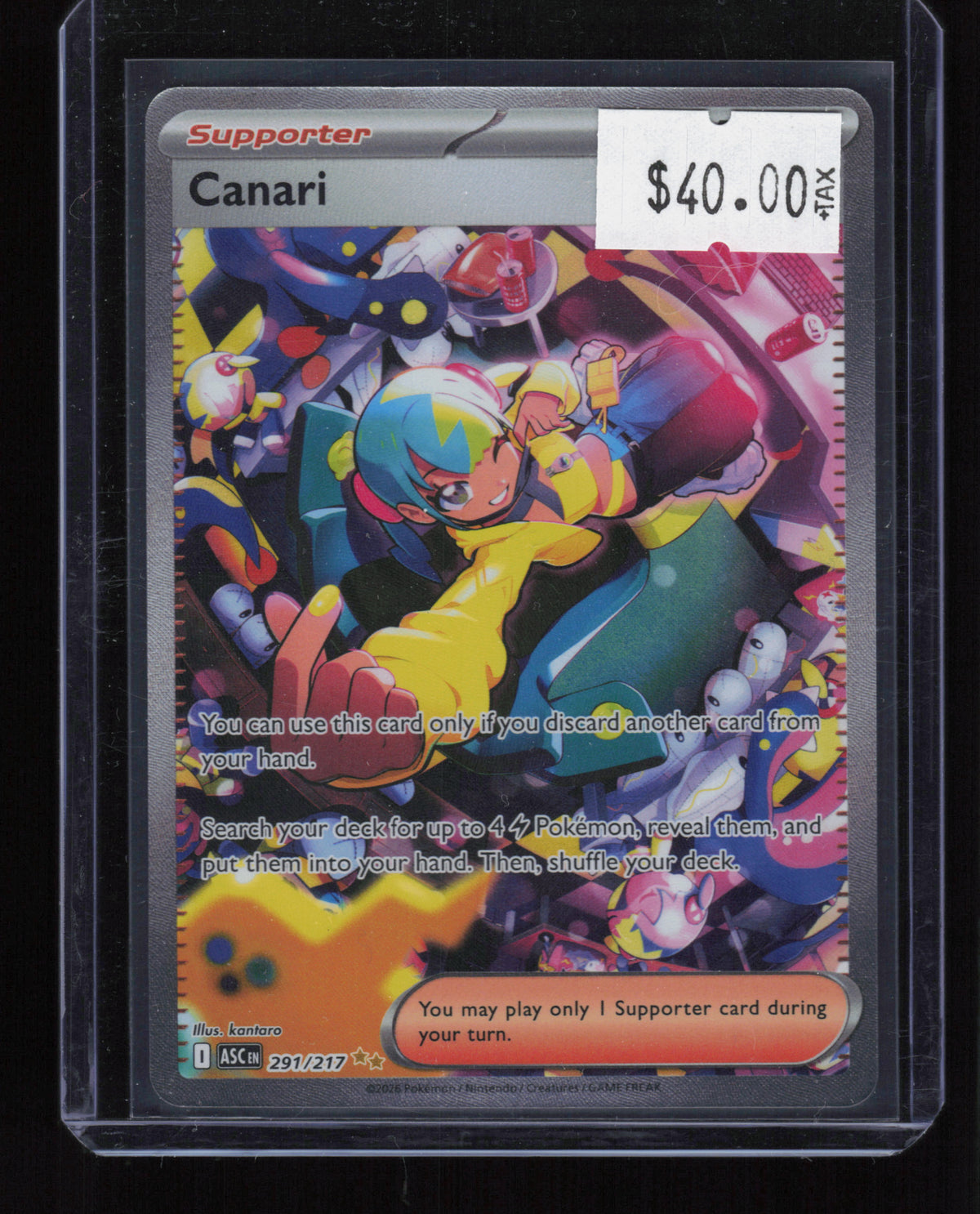 ME: Ascended Heroes #291/217 Canari