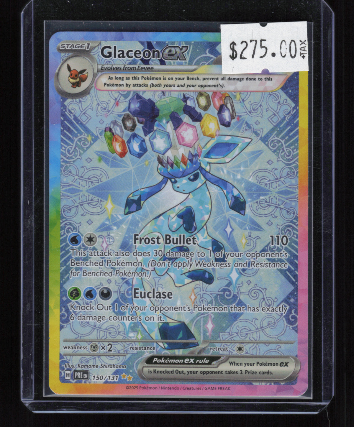 SV: Prismatic Evolutions #150/131 Glaceon ex