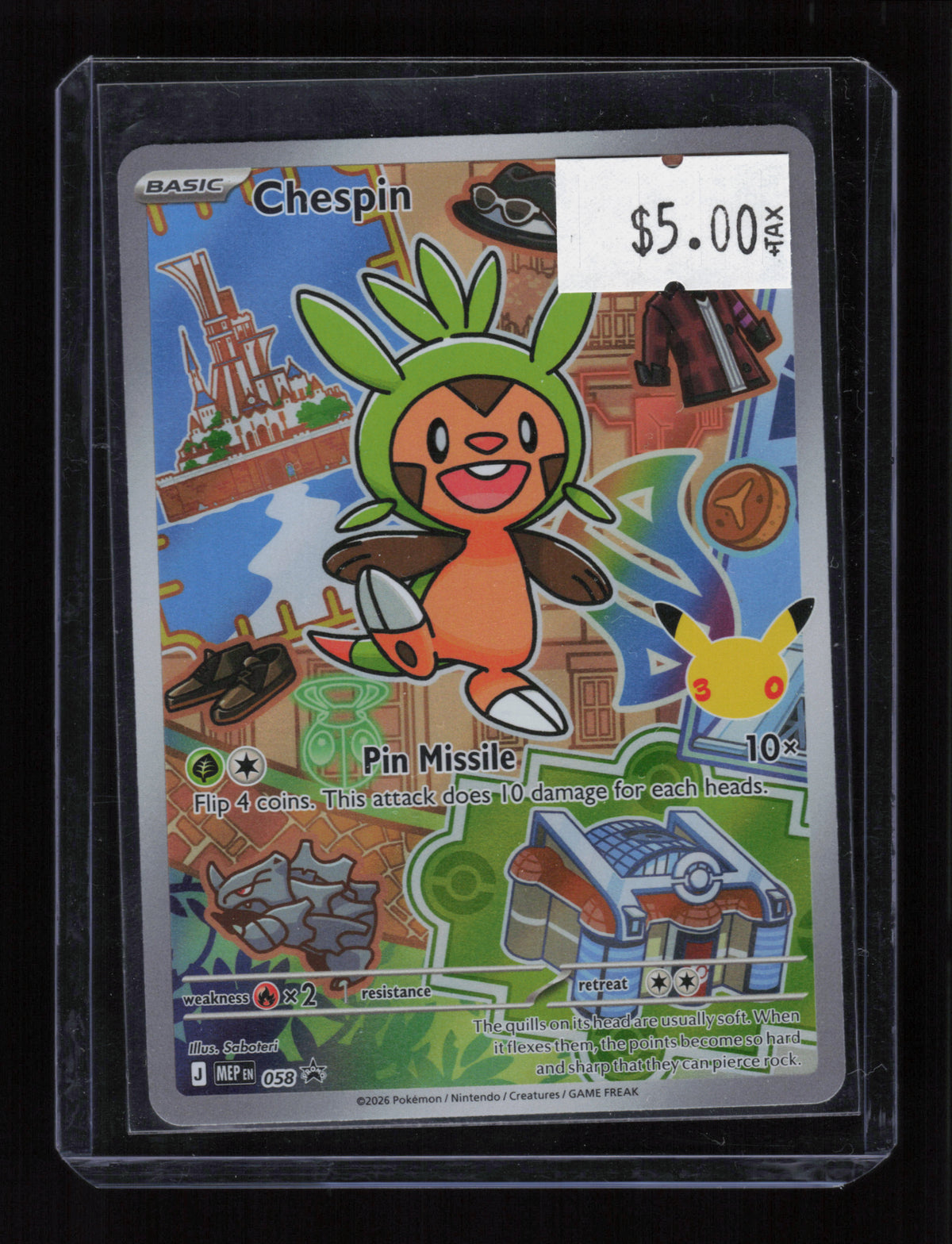 ME: Mega Evolution Promo #058 Chespin