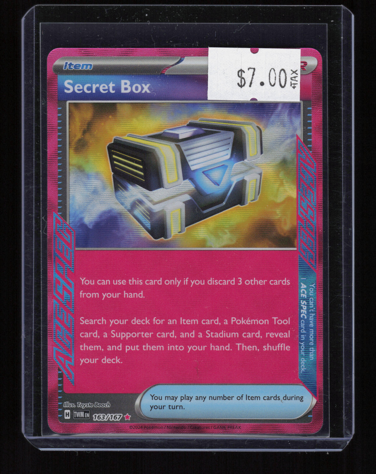 SV06: Twilight Masquerade #163/167 Secret Box
