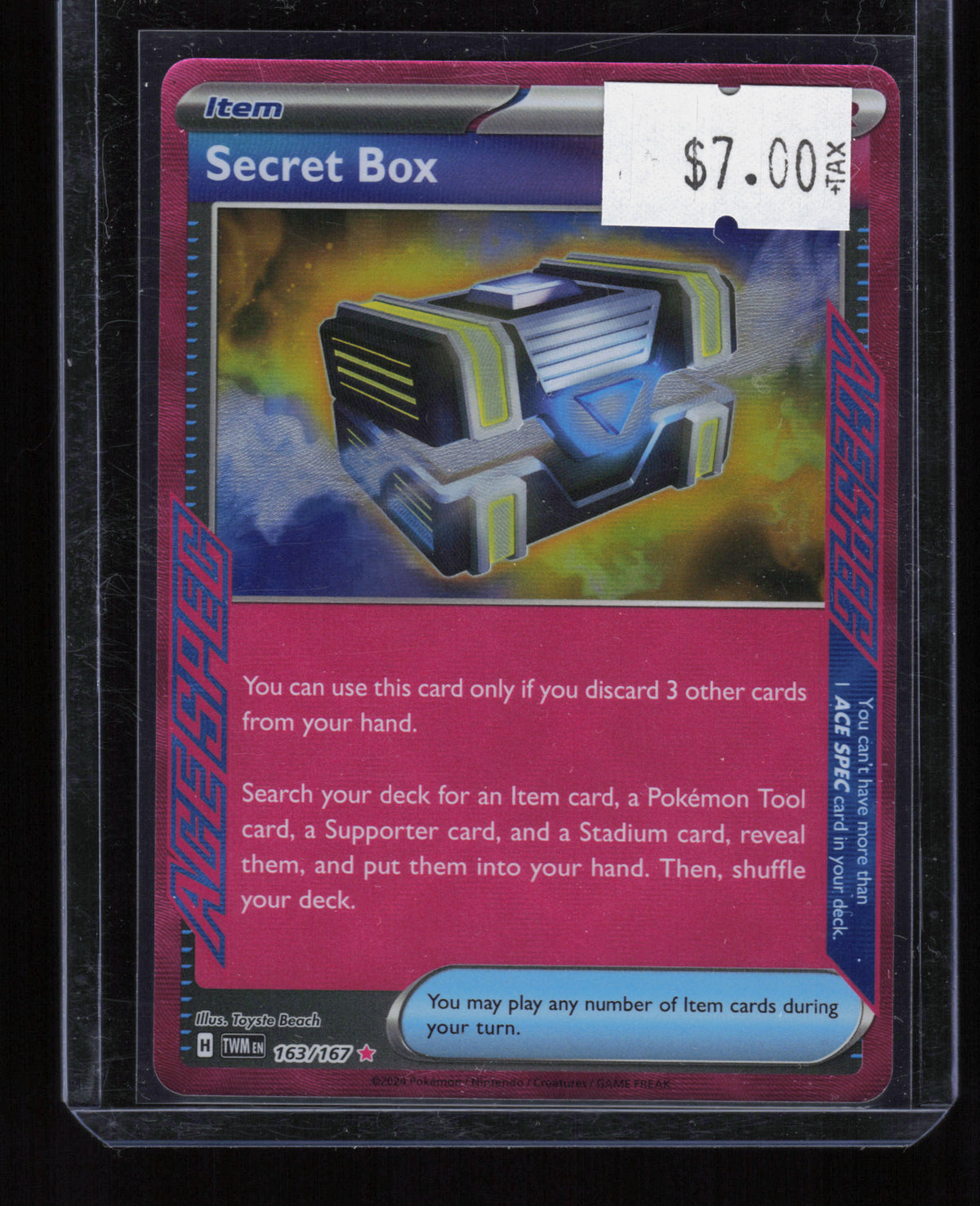 SV06: Twilight Masquerade #163/167 Secret Box