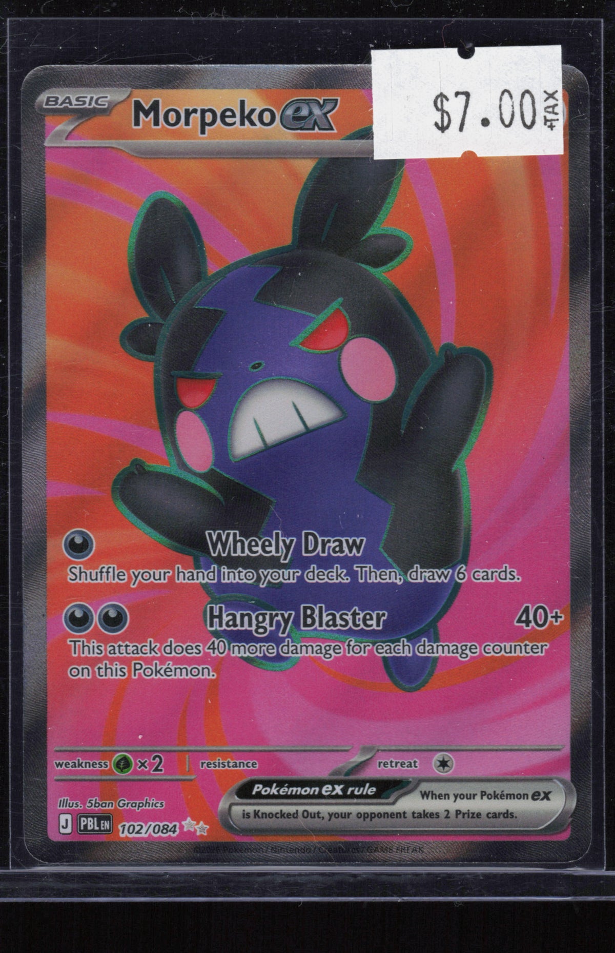 ME05: Pitch Black #102/084 Morpeko ex