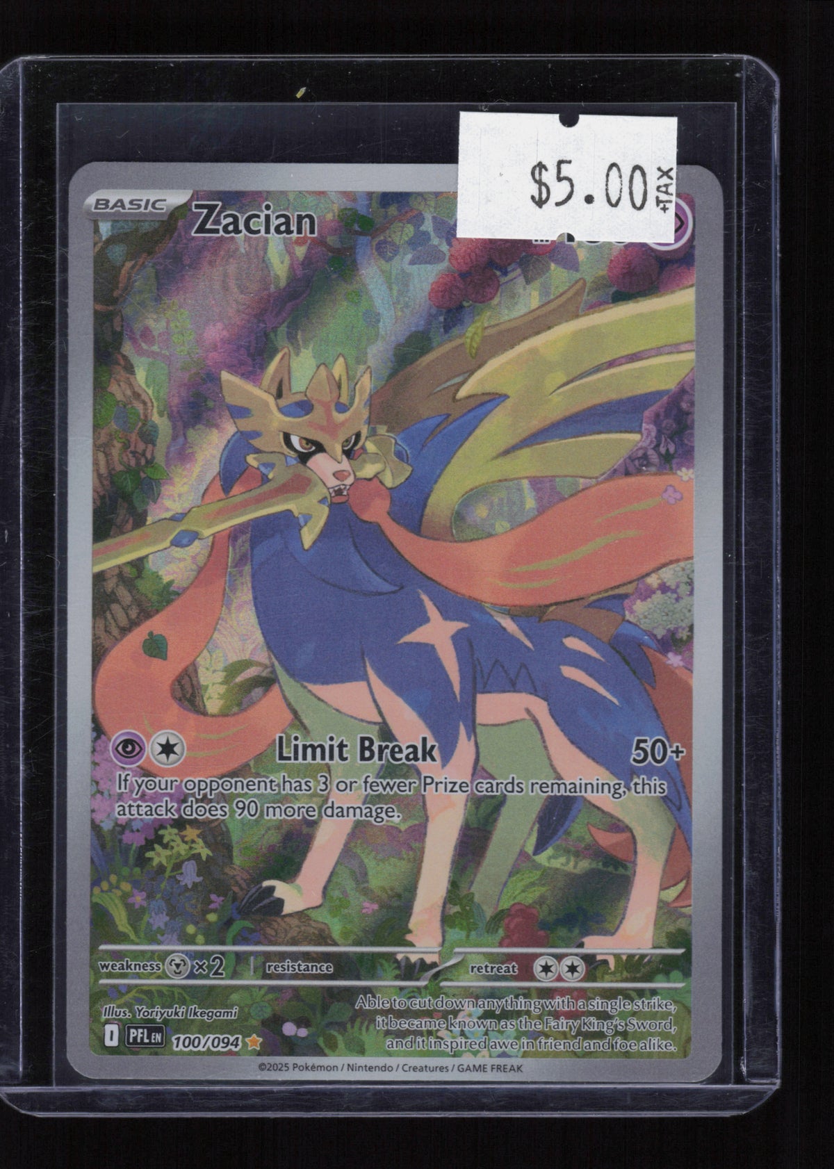 ME02: Phantasmal Flames #100/094 Zacian