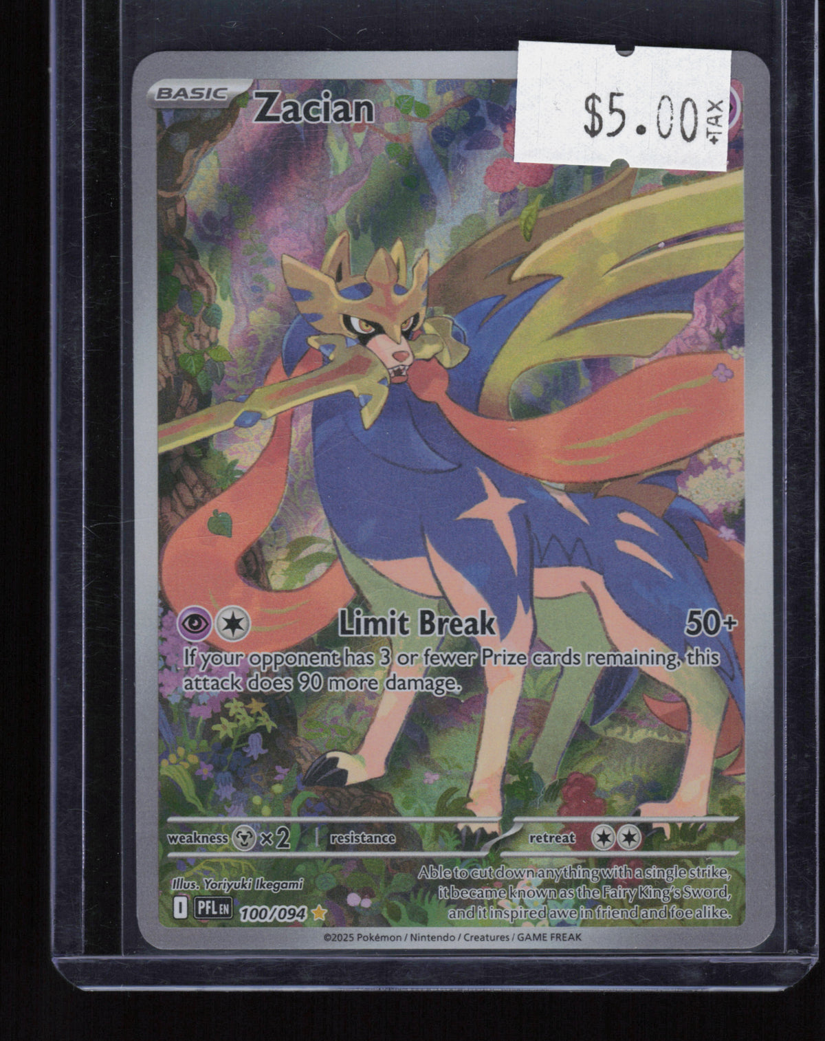 ME02: Phantasmal Flames #100/094 Zacian
