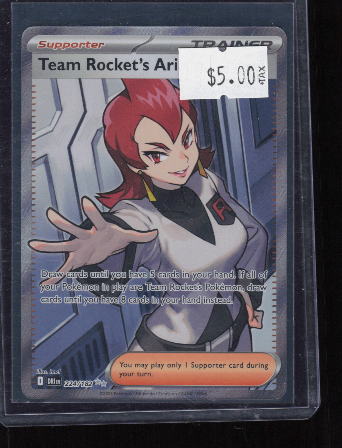 SV10: Destined Rivals #224/182 Team Rocket's Ariana