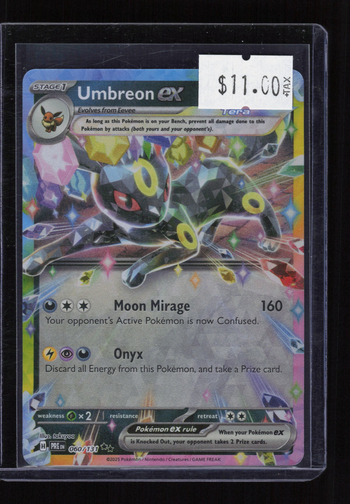 SV: Prismatic Evolutions #060/131 Umbreon ex