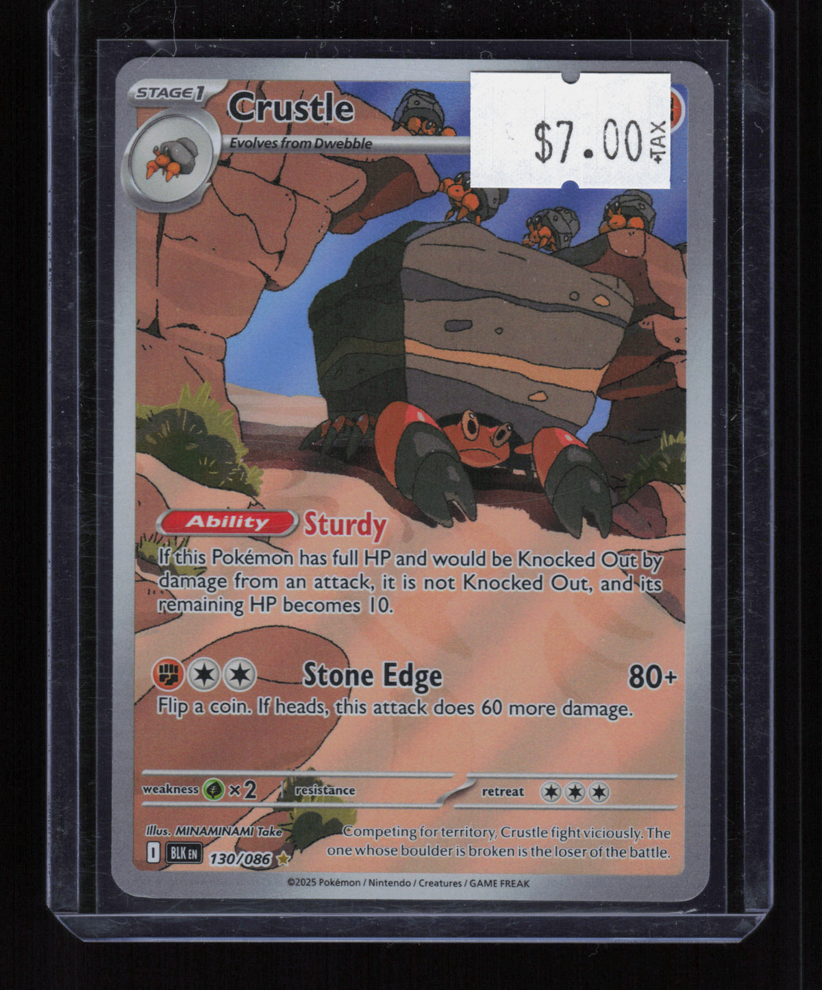 SV: Black Bolt #130/086 Crustle