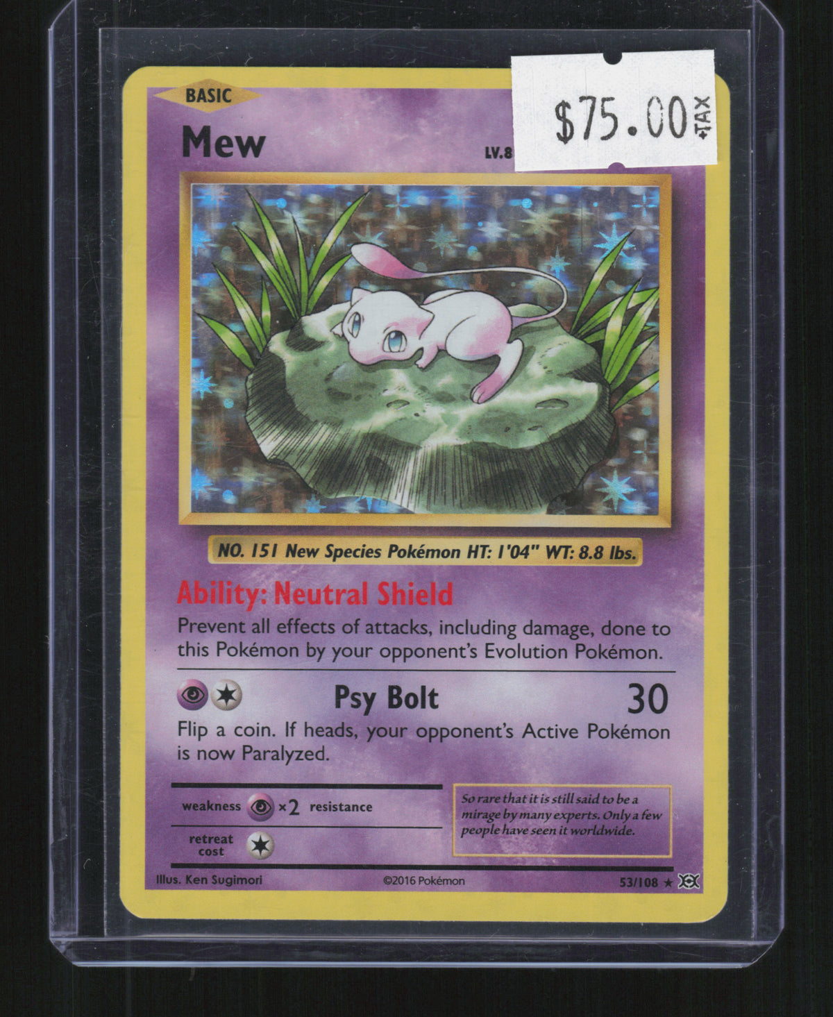 XY - Evolutions #53/108 Mew