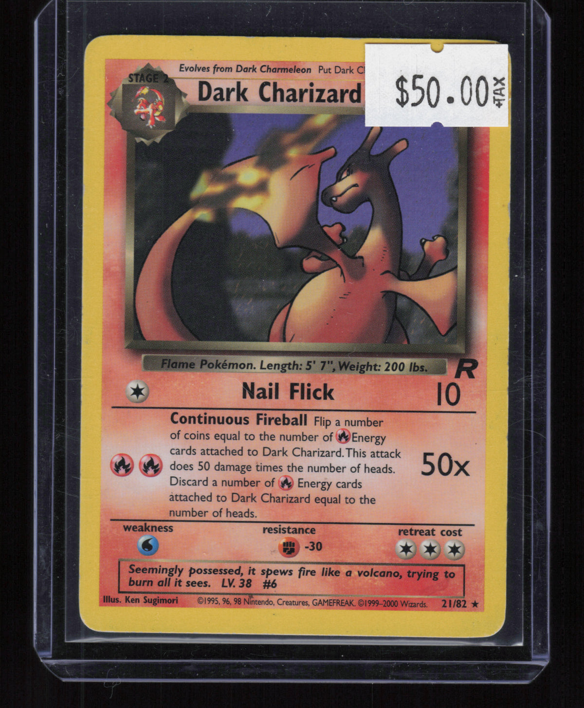 Team Rocket #21/82 Dark Charizard (21)