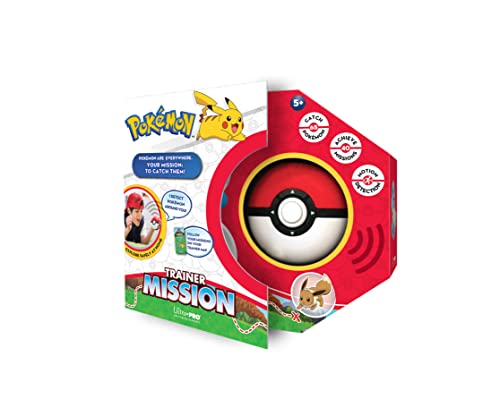 Ultra Pro Pokémon Trainer Mission Toy interactive Poké Ball guessing game for family fun and learning Pokémon.