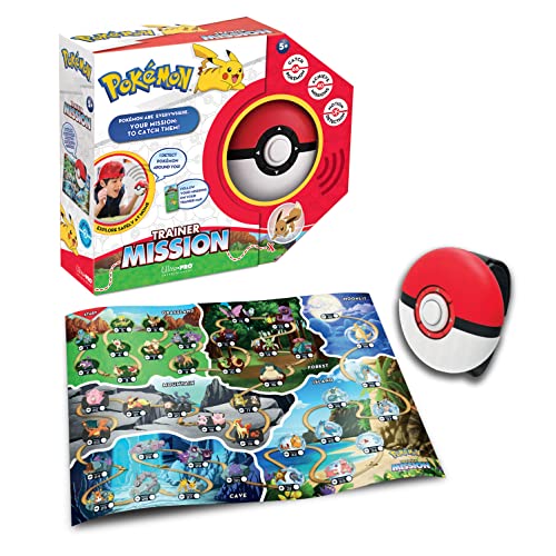 Ultra Pro Pokémon Trainer Mission Toy interactive Poké Ball guessing game, fun for family and friends, perfect for Pokémon fans.