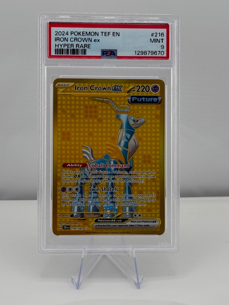 Iron Crown ex PSA 9