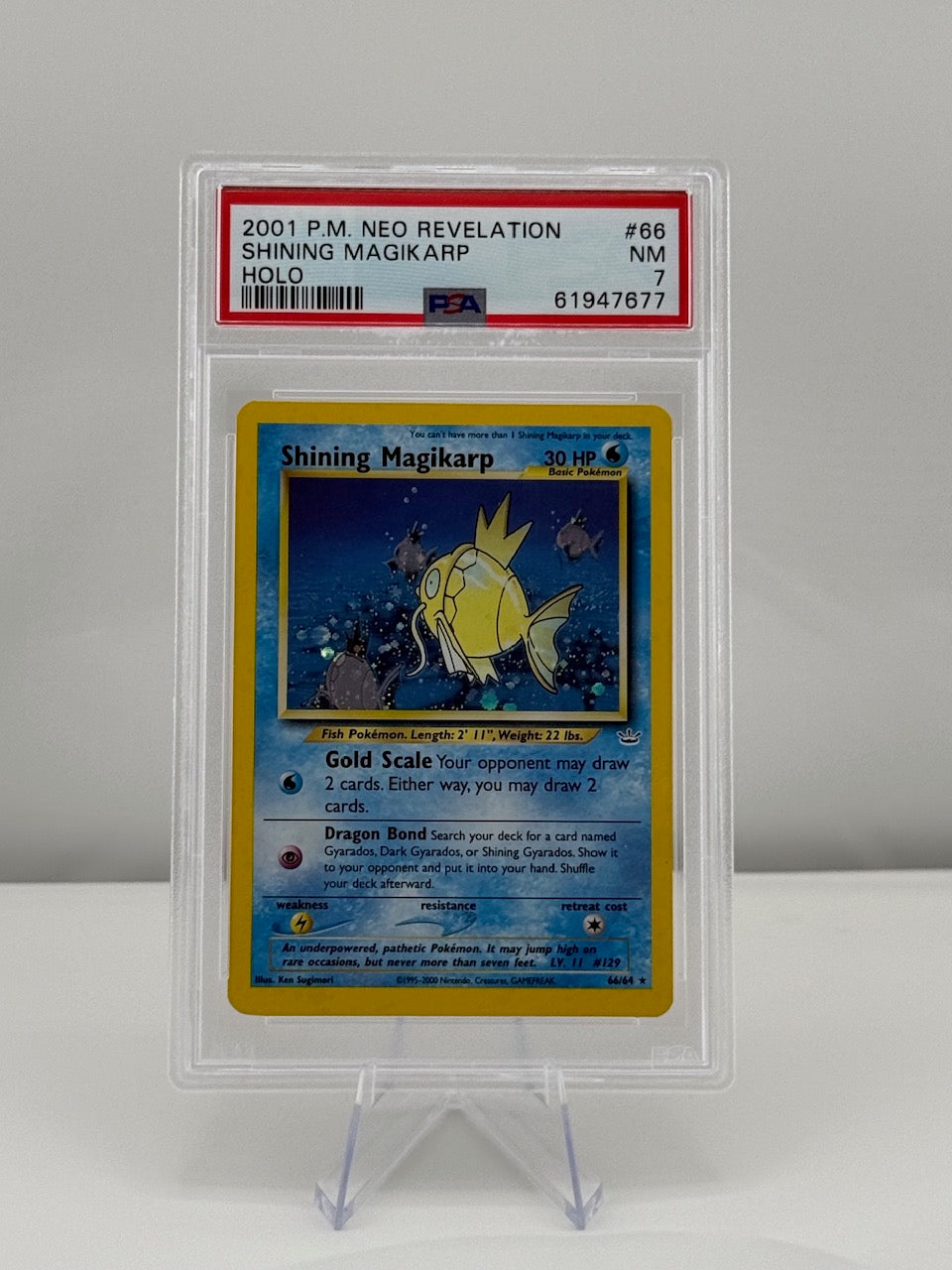 Shining Magikarp PSA 7