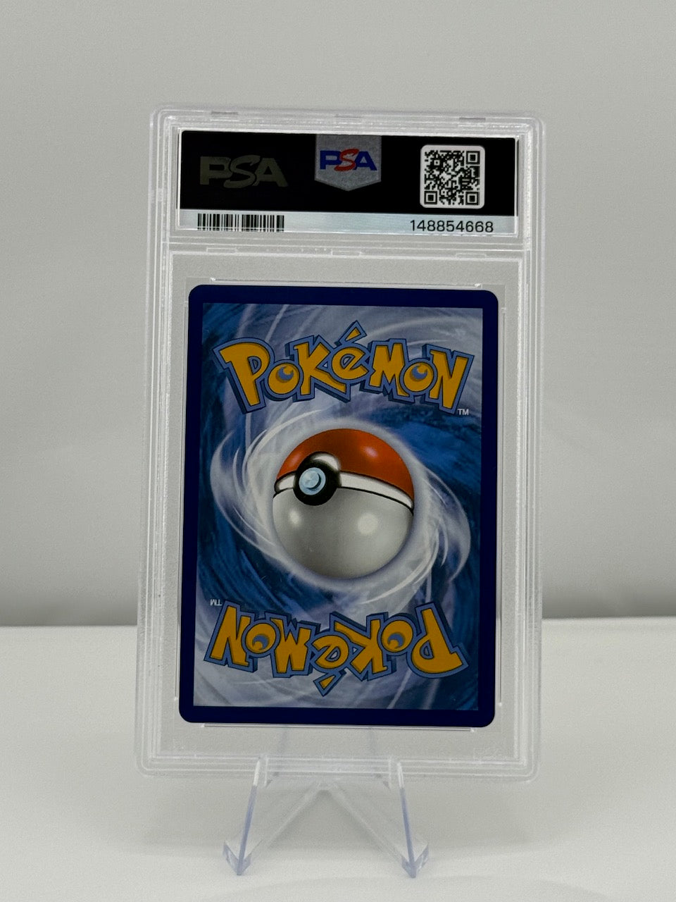2023 Pokemon Crown Zenith Galarian Gallery Suicune V GG38/GG70 PSA 9 Mint Graded Slab Back
