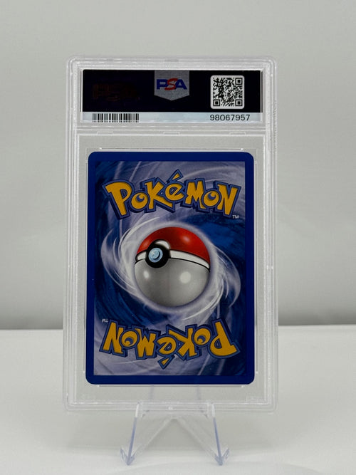 2000 Pokémon Base Set Machamp #8/102 1st Edition Cosmos Holo - PSA 9.0 MINT