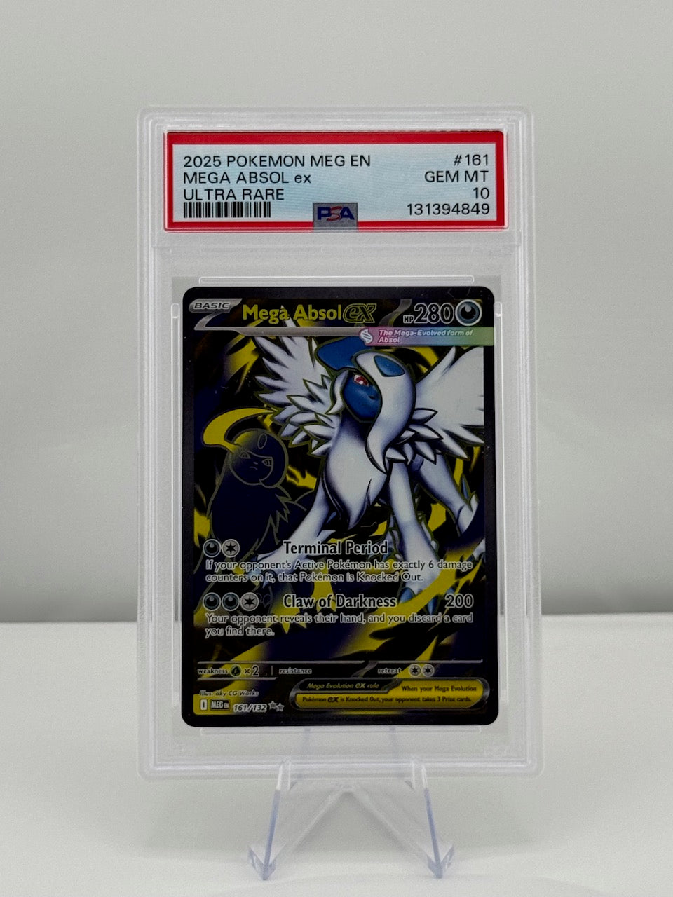 Mega Absol ex PSA 10