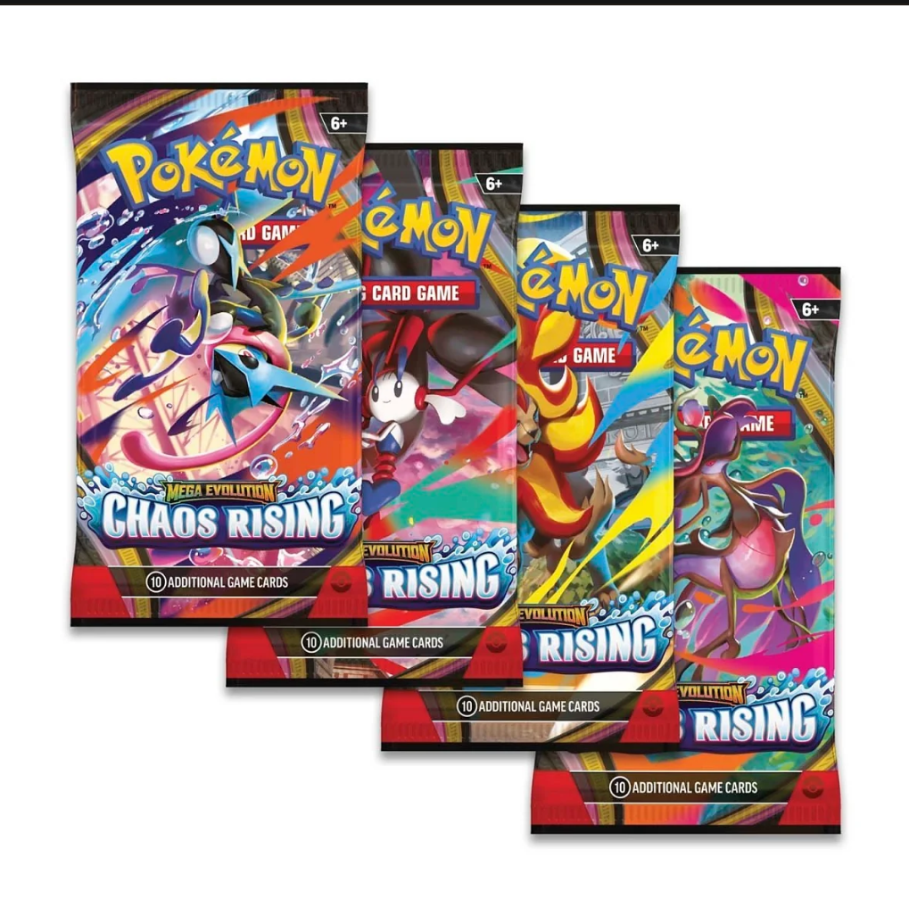 Pokémon TCG: Mega Evolution - Chaos Rising Booster Pack (ME04)