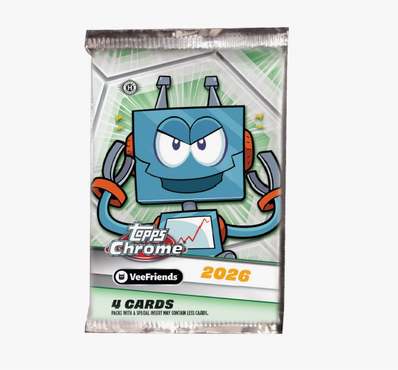 2026 Topps Chrome VeeFriends Sealed Trading Card Value Box