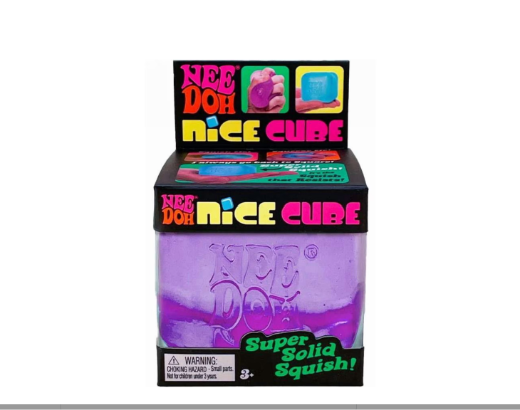 NeeDoh Nice Cube Stress Ball & Fidget Toy by Schylling